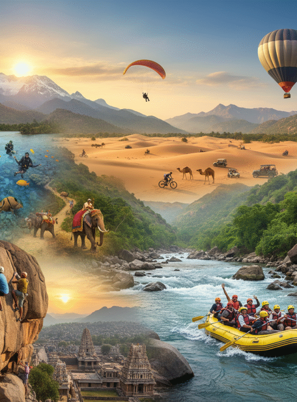 adventure activities in India