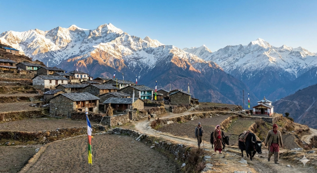 Bharat Darshan Uttarakhand High Altitude Village to Village tour